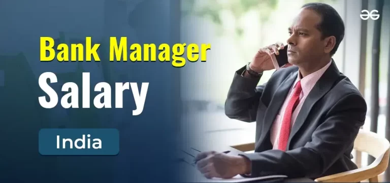 Government bank manager Salary in India per Month