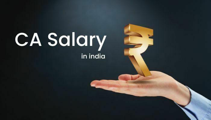 ca Starting Salary in India per Month