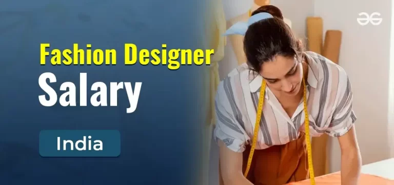 fashion designer Salary in India per Month