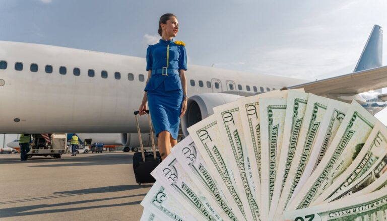 Salary of Air hostess in India per Month