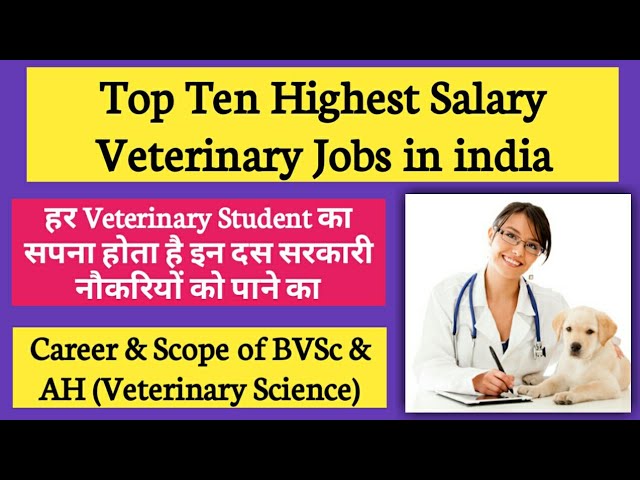 Salary of govt veterinary Doctor in India per Month