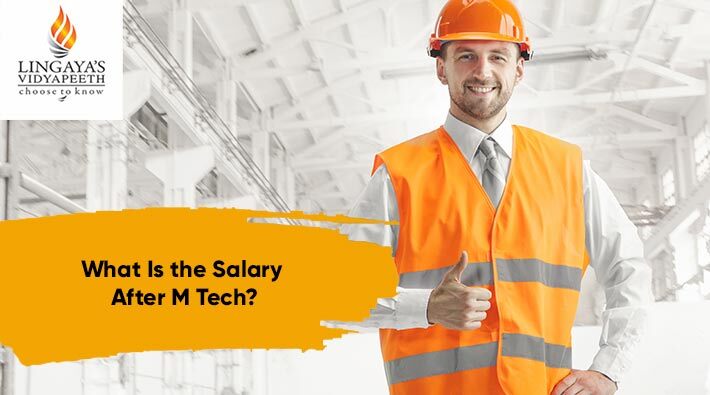 m tech Salary in India per Month